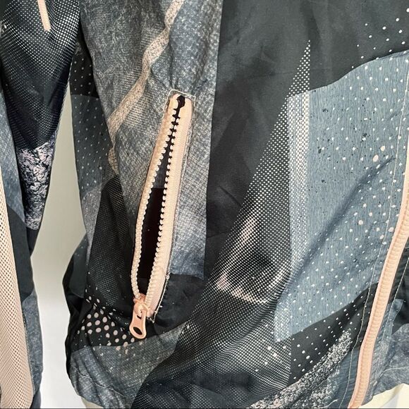 ZYIA Active Bomber Jacket Navy/Pink Size XS - Picture 5 of 13